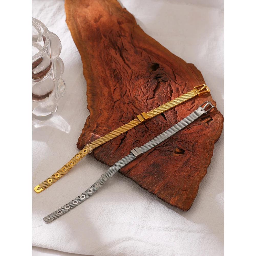 NO:44 Bracciale Occident Metal Texture