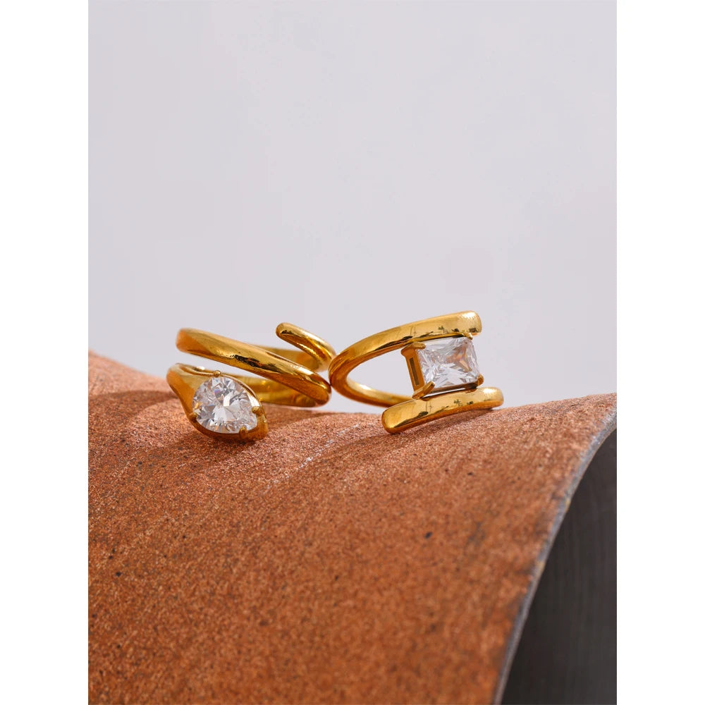 NO:52 Zirconia Ring (2 Variants)