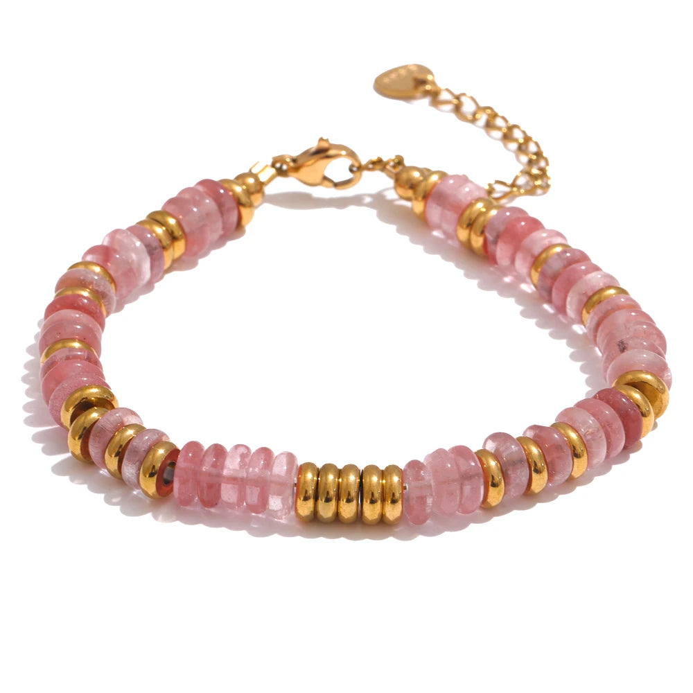 NO:54 Bracciale in pietra naturale (12 varianti)