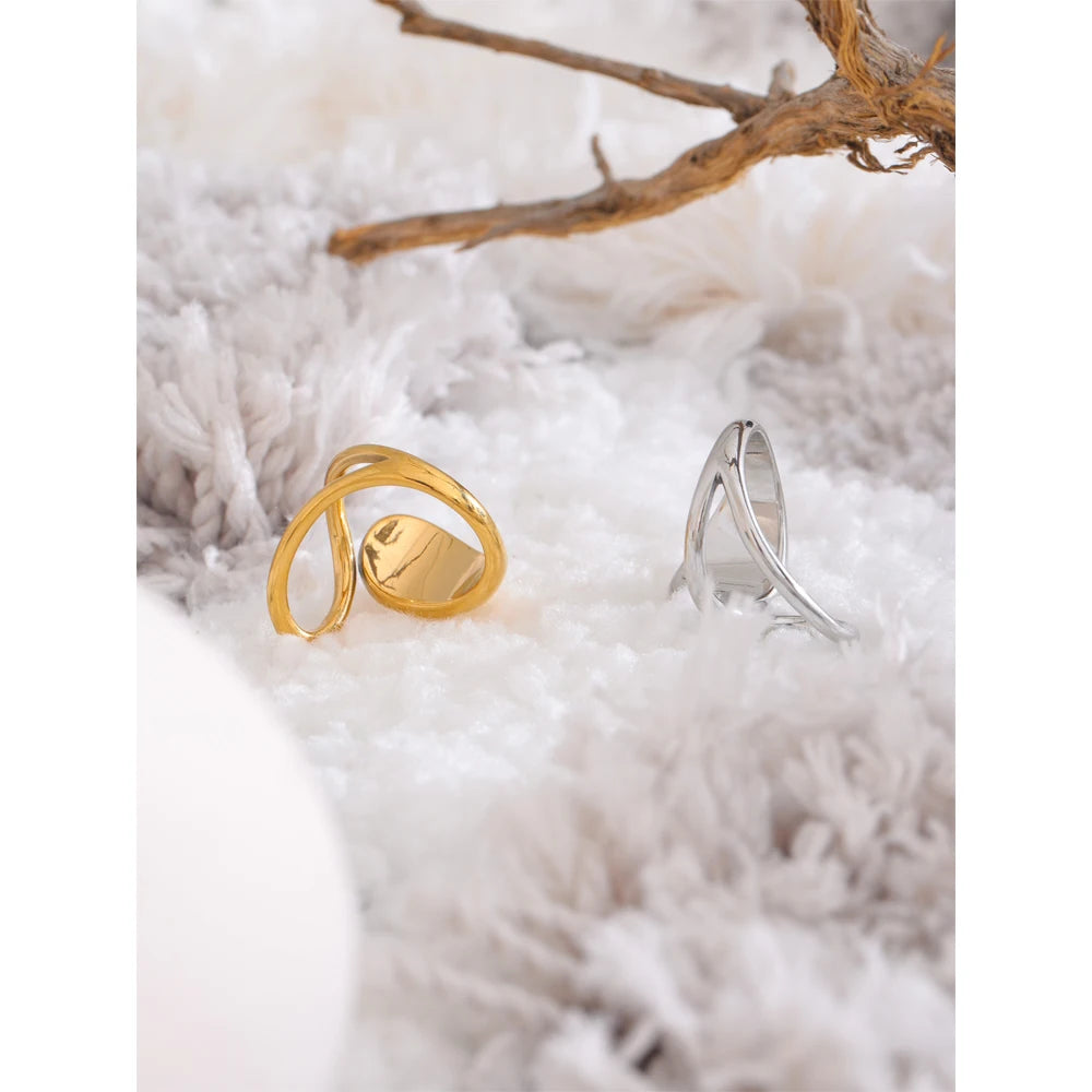 NO:61 Geometric Open Ring