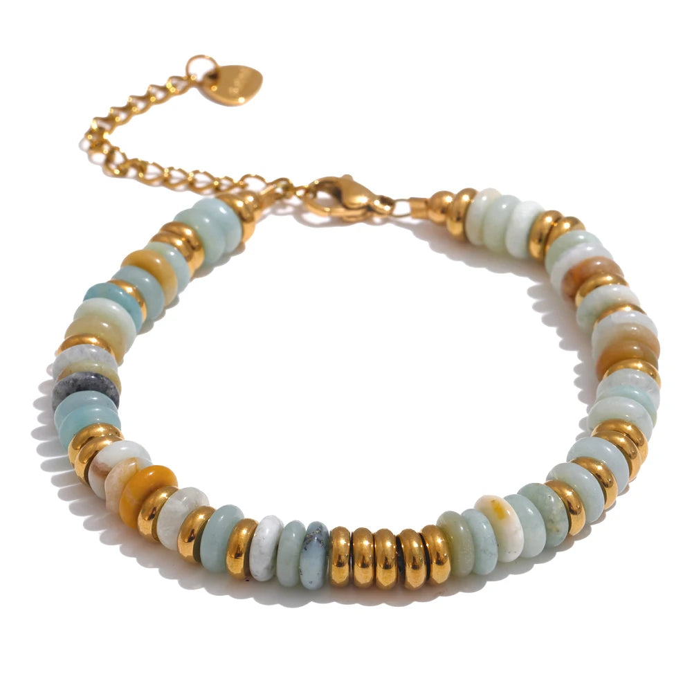 NO:54 Bracciale in pietra naturale (12 varianti)