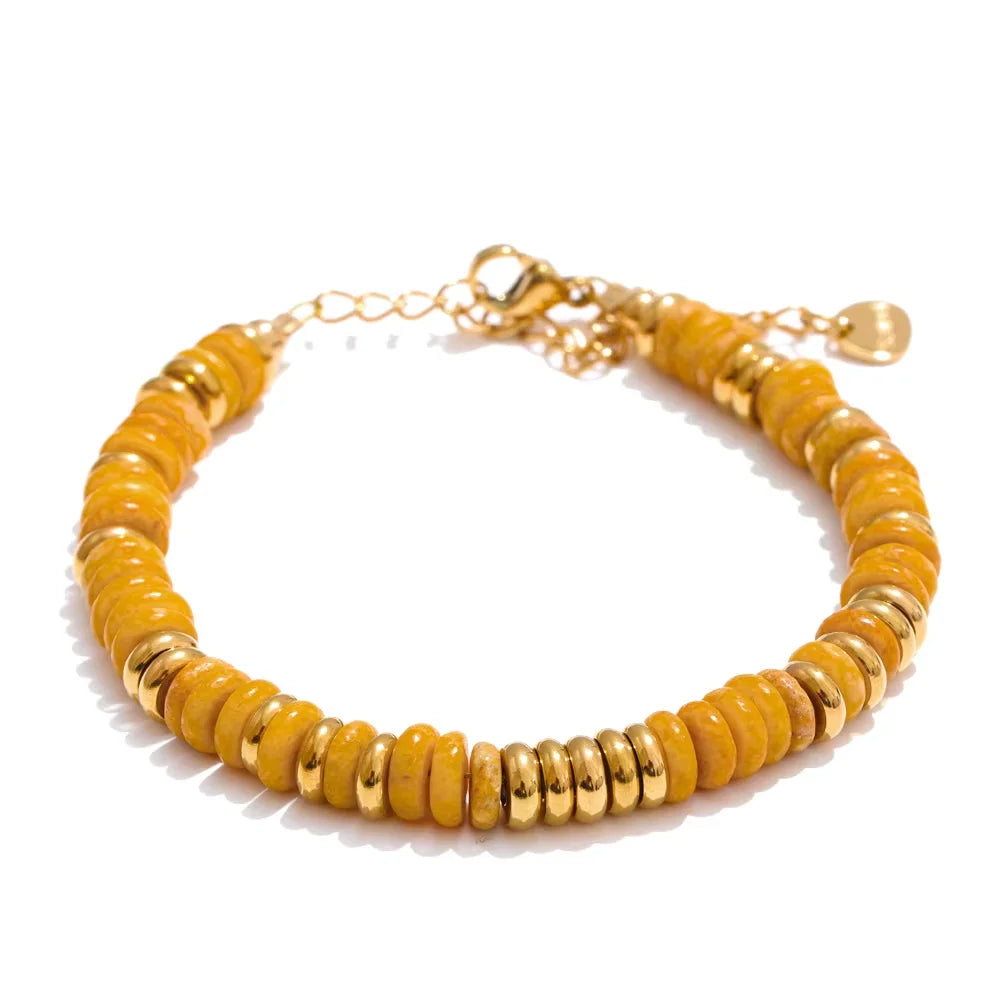 NO:54 Bracciale in pietra naturale (12 varianti)