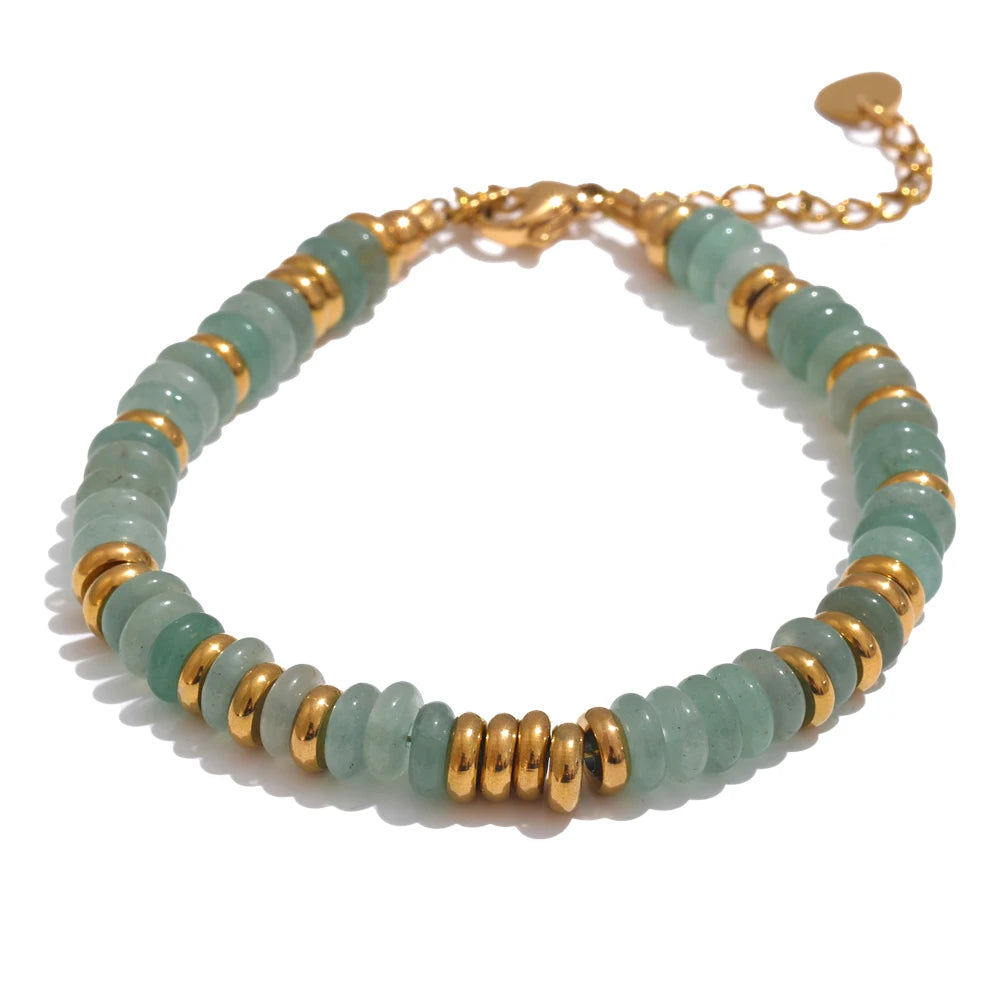 NO:54 Bracciale in pietra naturale (12 varianti)