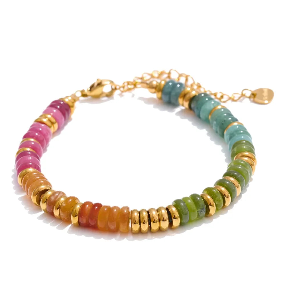 NO:54 Bracciale in pietra naturale (12 varianti)