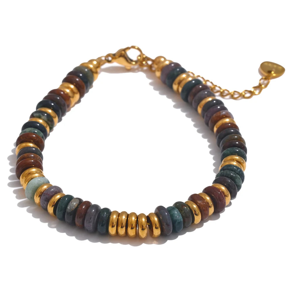 NO:54 Bracciale in pietra naturale (12 varianti)