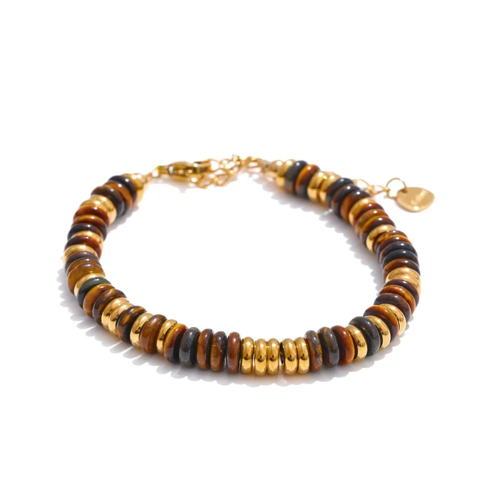 NO:54 Bracciale in pietra naturale (12 varianti)