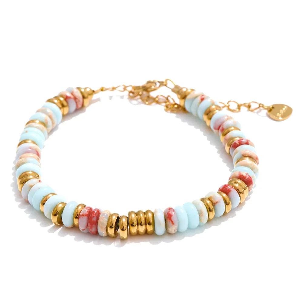 NO:54 Bracciale in pietra naturale (12 varianti)