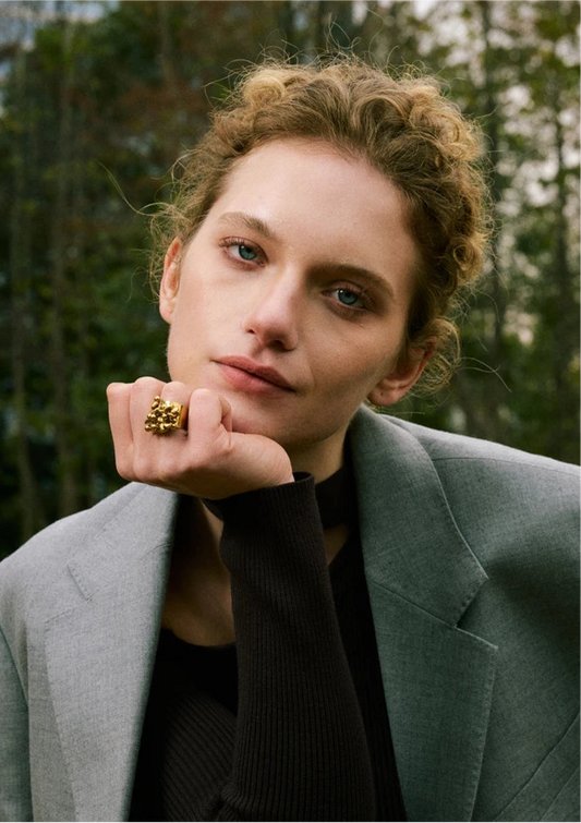 NO:22 Golden Chime Ring