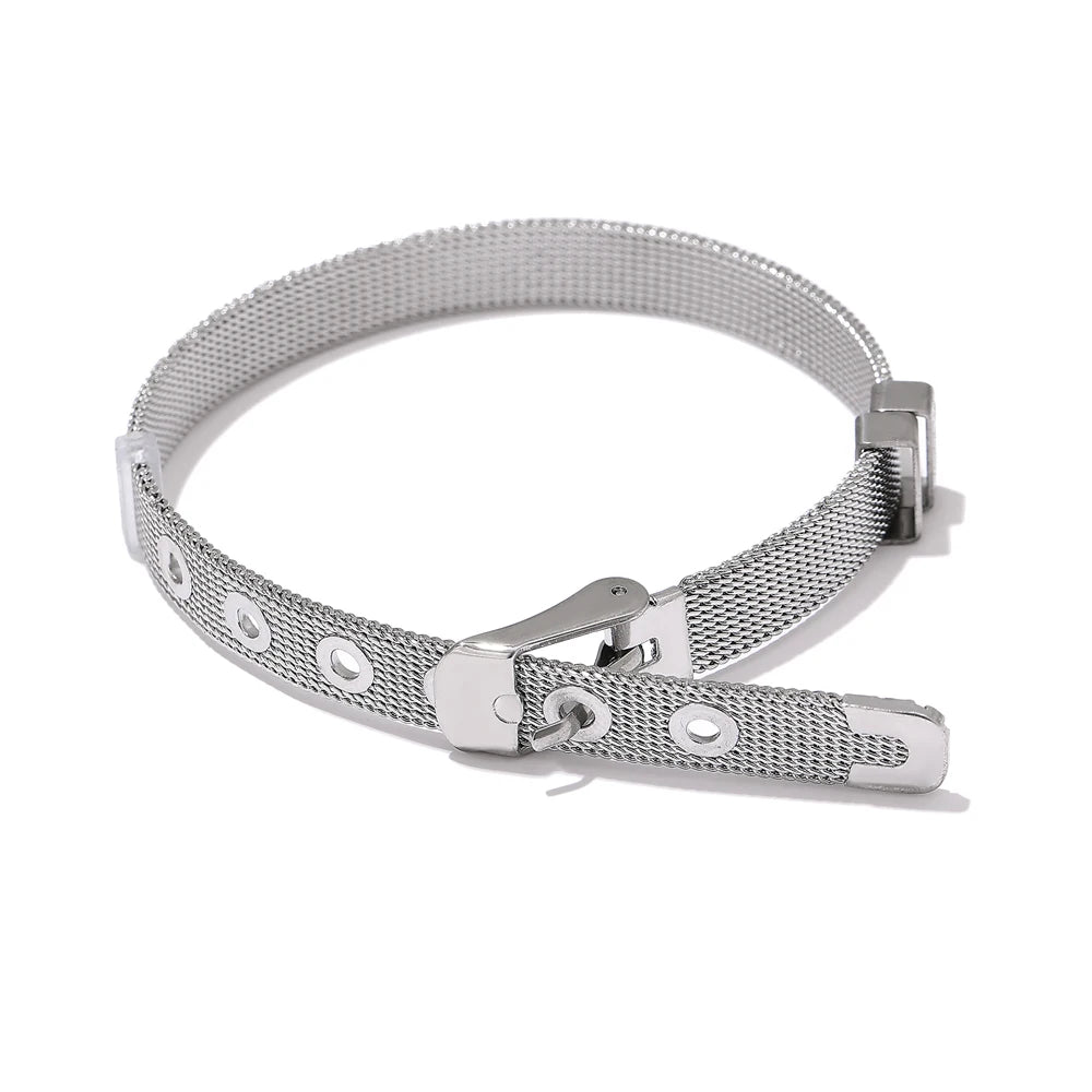 NO:44 Bracciale Occident Metal Texture
