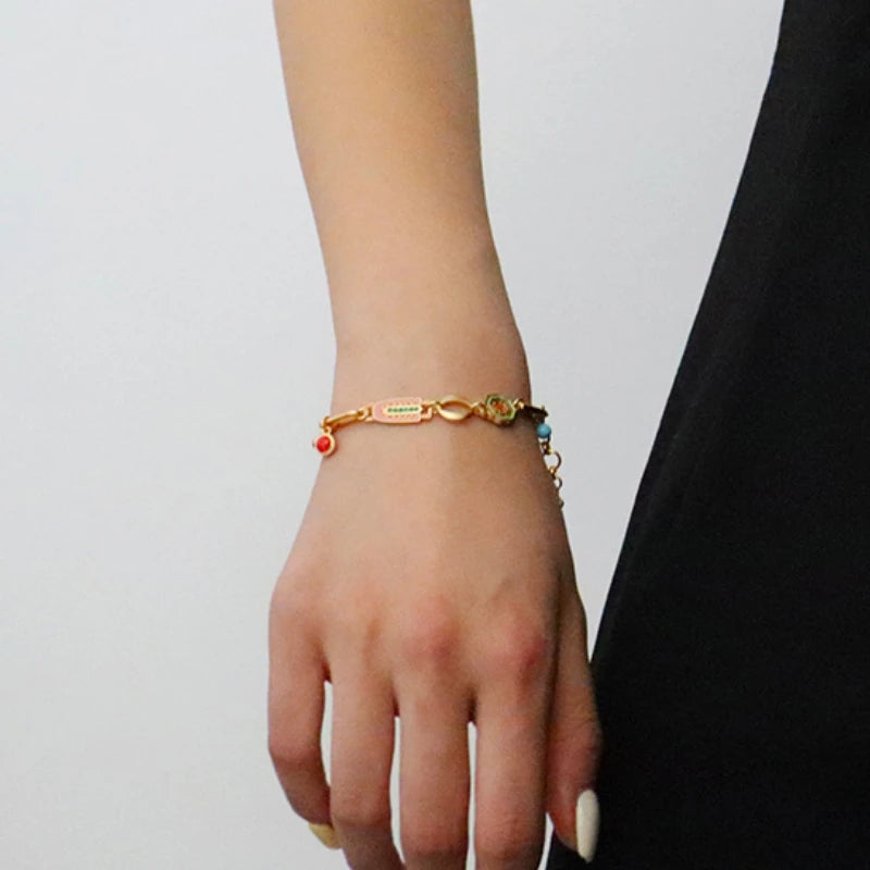 NO:28 Bracciale multicolore (6 varianti)