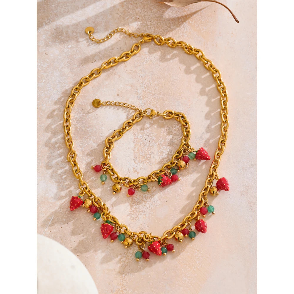NO:39 Bracciale Fragola