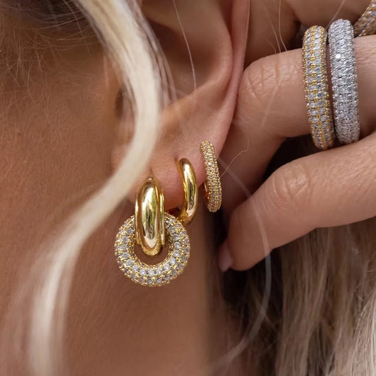NO:31 Zirconia Hoops