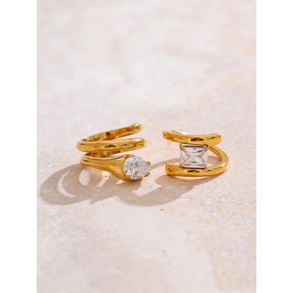 NO:52 Zirconia Ring (2 Variants)