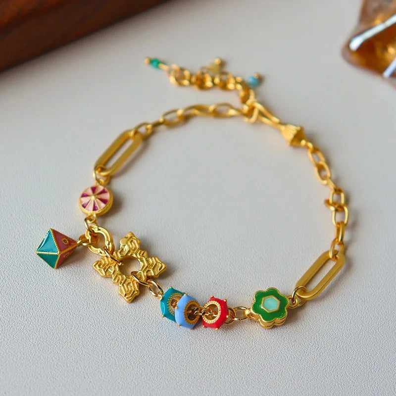 NO:28 Bracciale multicolore (6 varianti)