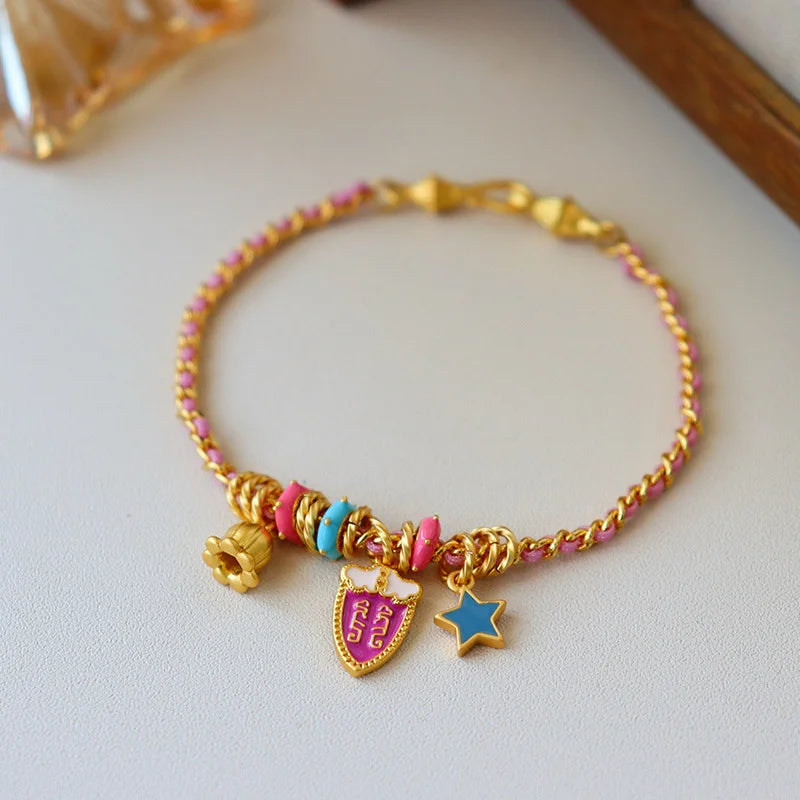 NO:28 Bracciale multicolore (6 varianti)