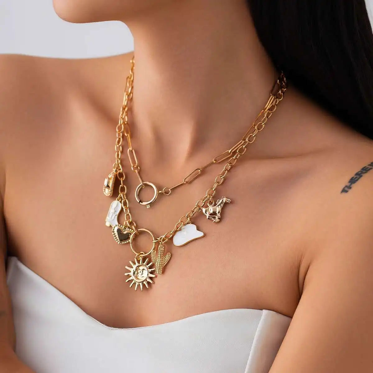 NO:34 Cowboy Necklace