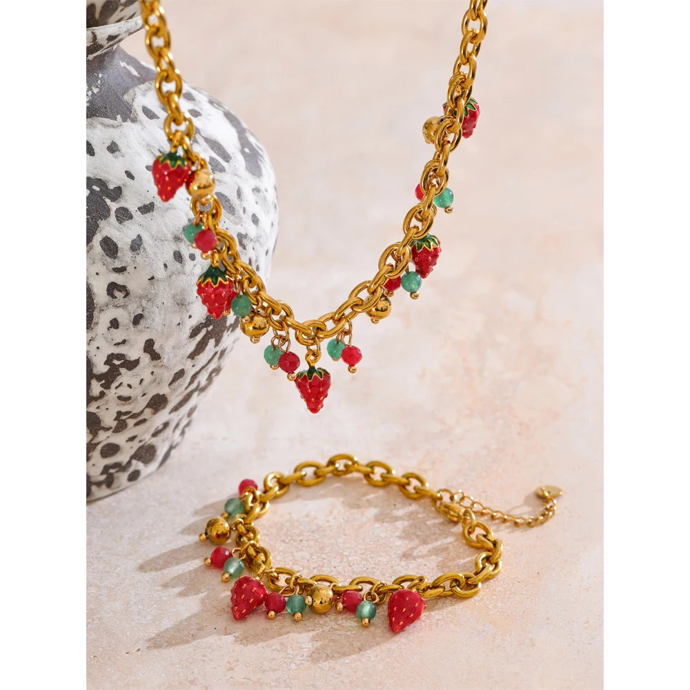 NO:39 Bracciale Fragola