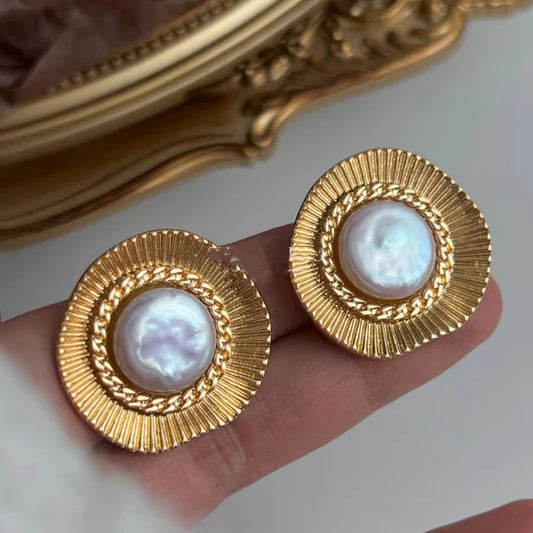 NO:30 Pearl Earrings
