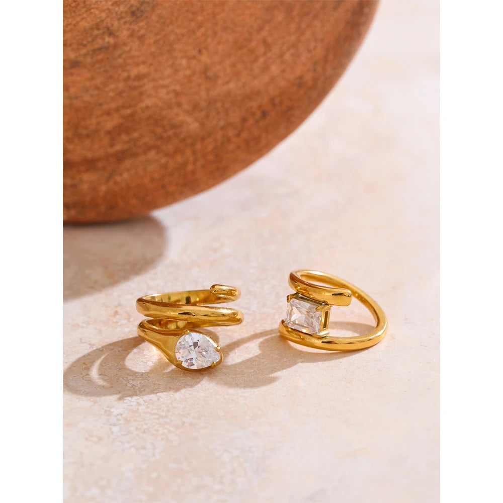 NO:52 Zirconia Ring (2 Variants)