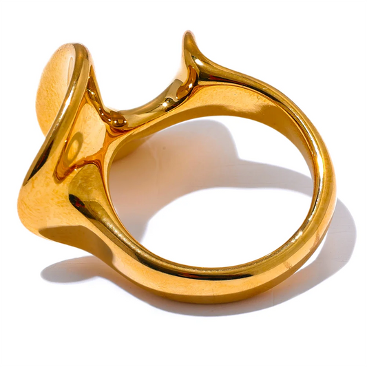 NO:24 Wave Form Ring