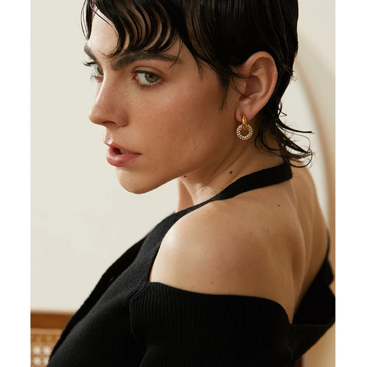NO:3 Huggie Hoop Earrings