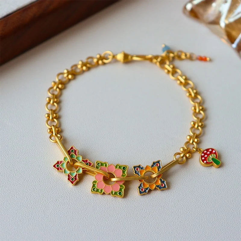 NO:28 Bracciale multicolore (6 varianti)