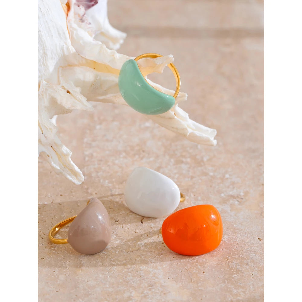 NO:6 Candy Multi Color Ring