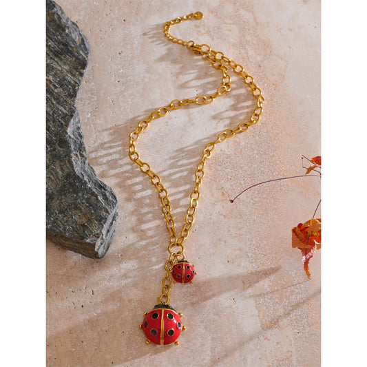 NO:49 Ladybird Necklace