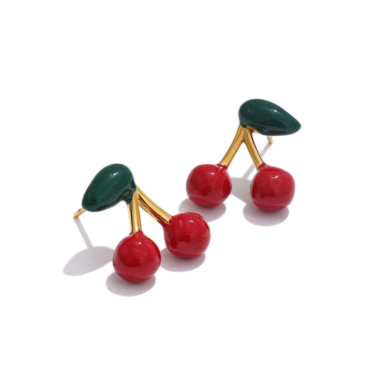 NO:38 Cherry Pop Earrings