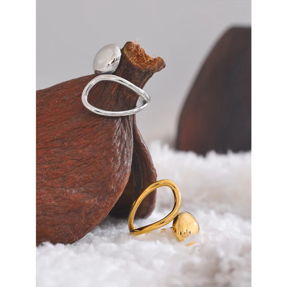 NO:61 Geometric Open Ring