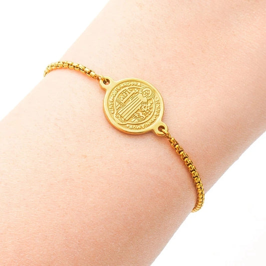 NO:32 St Benedict Medal Bracelet