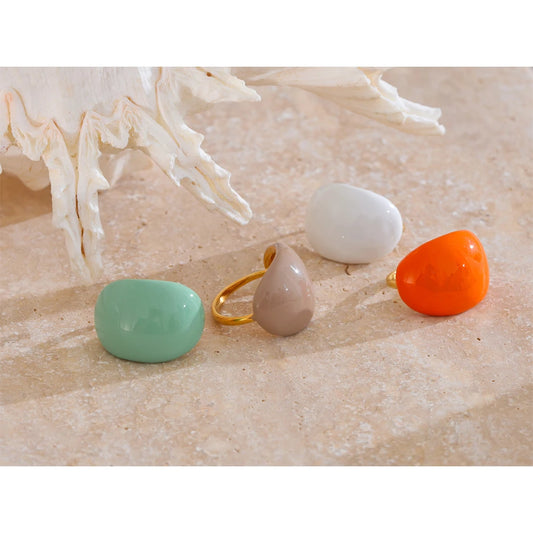 NO:6 Candy Multi Color Ring