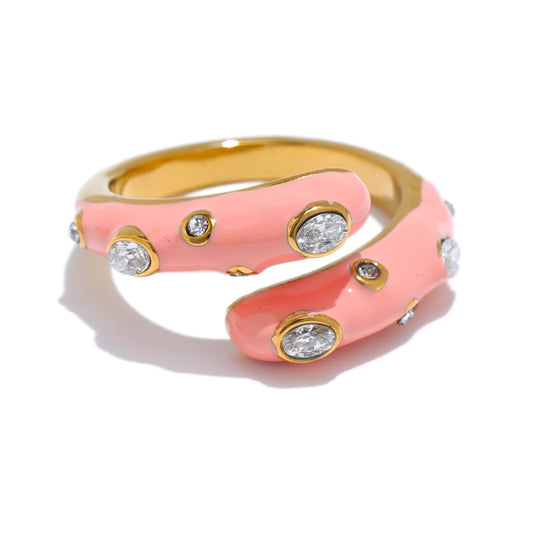 NO:5 Open Zirconia Ring