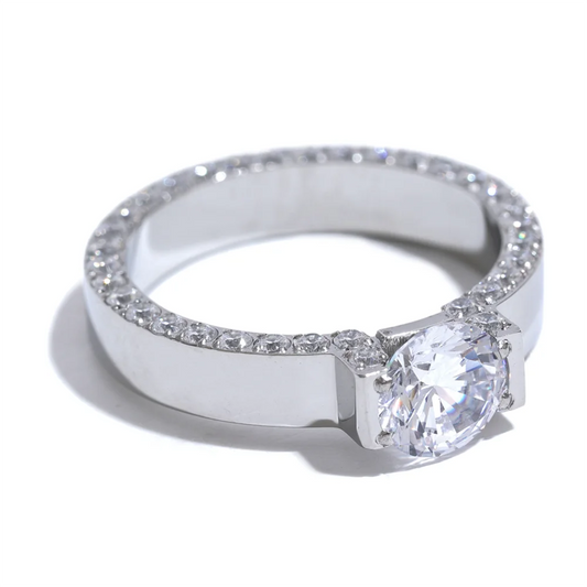 NO:33 Lumière Zirconia Ring