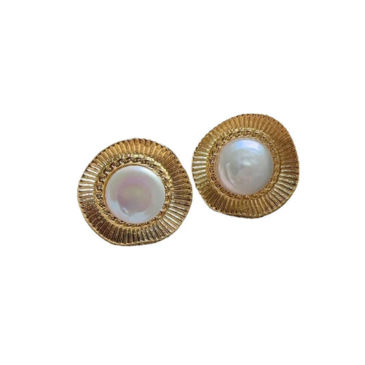 NO:30 Pearl Earrings