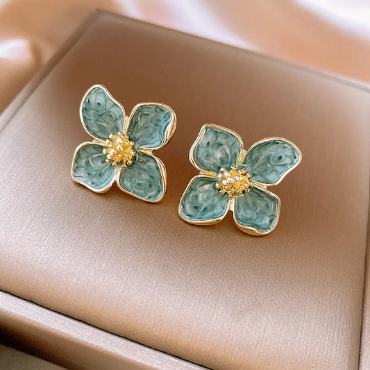 NO:23 Flower Stud Earrings