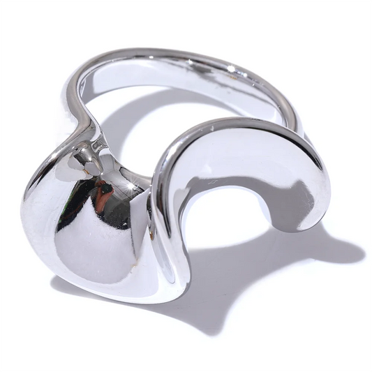 NO:24 Wave Form Ring