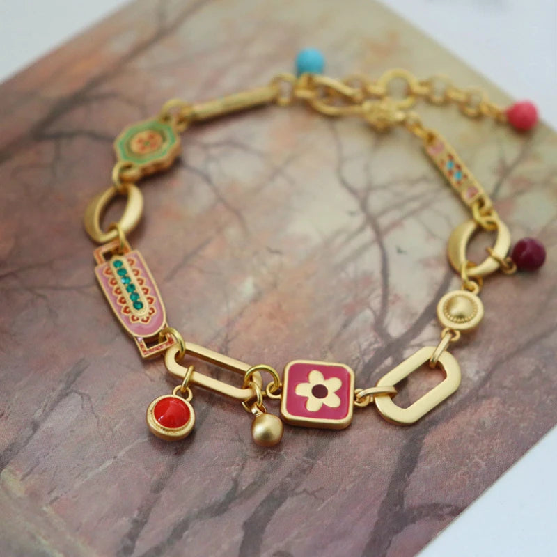 NO:28 Bracciale multicolore (6 varianti)